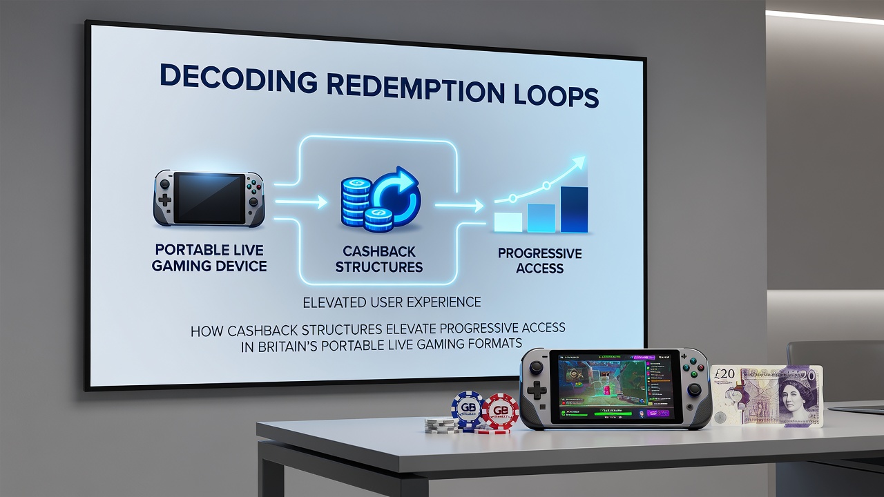 Mobile live gaming interface showing cashback redemption options on a portable device