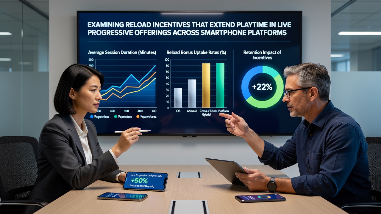 Mobile screen showing reload bonus activation screen during a live progressive jackpot chase on a UK smartphone