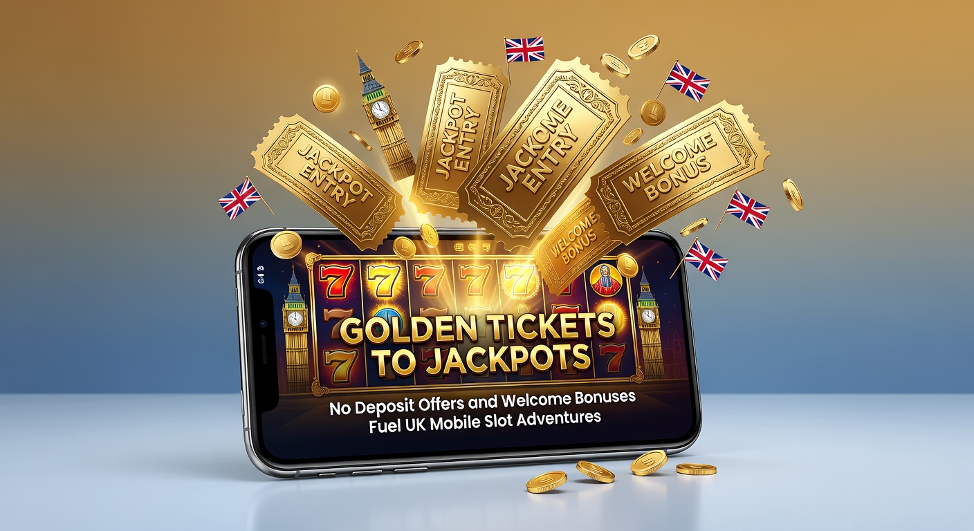 Vibrant mobile slot screen showing golden ticket symbols exploding into jackpot wins amid colorful bonus spins
