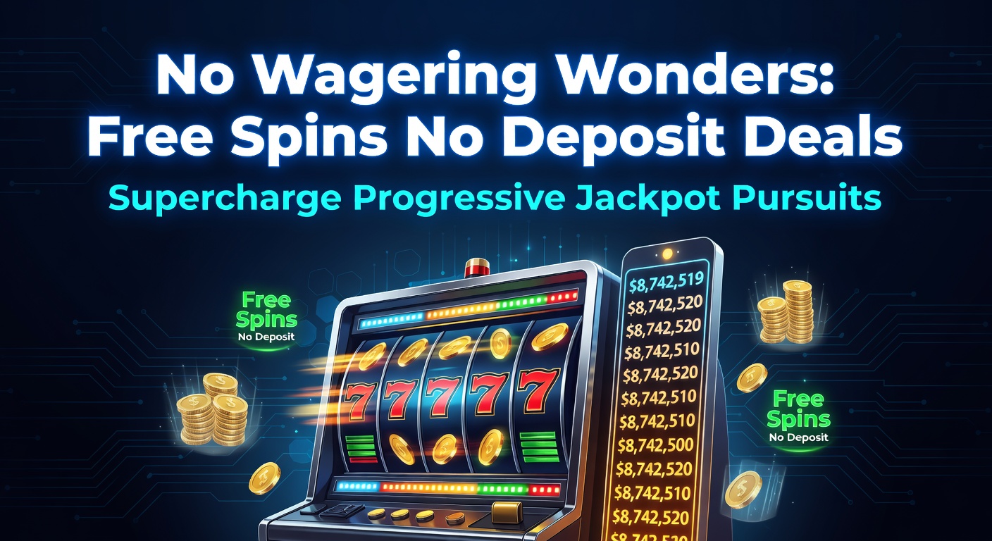 Vibrant slot reels spinning with a glowing progressive jackpot meter climbing toward a massive payout, highlighting the thrill of no-deposit free spins action