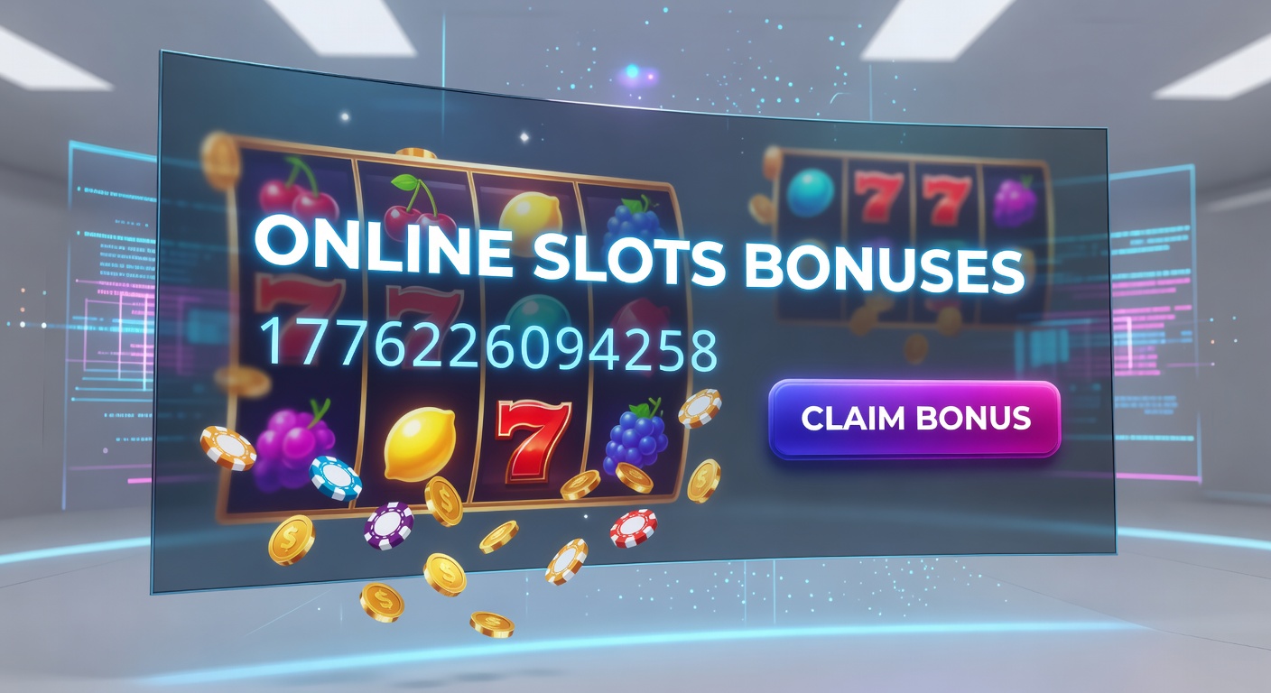 Vibrant digital slot reels glowing with bonus icons and reward multipliers, illustrating modern online slots promotions