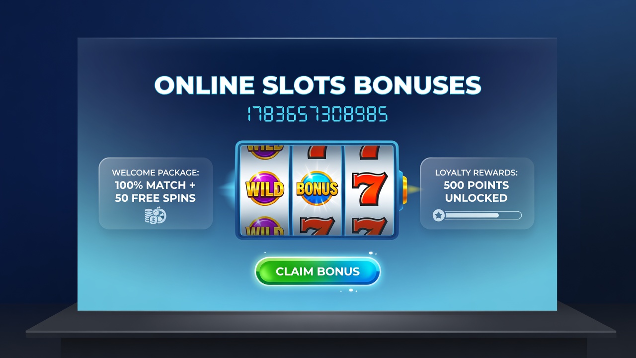 Mobile screen showing active online slots bonus balance and wagering progress tracker